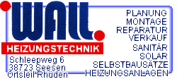 Wall Heizungstechnik Planung Montage Reparatur Verkauf Sanitr Solar Selbstbaustze Heizungsanlagen Hahausen