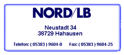 NLB Nord LB Hahausen